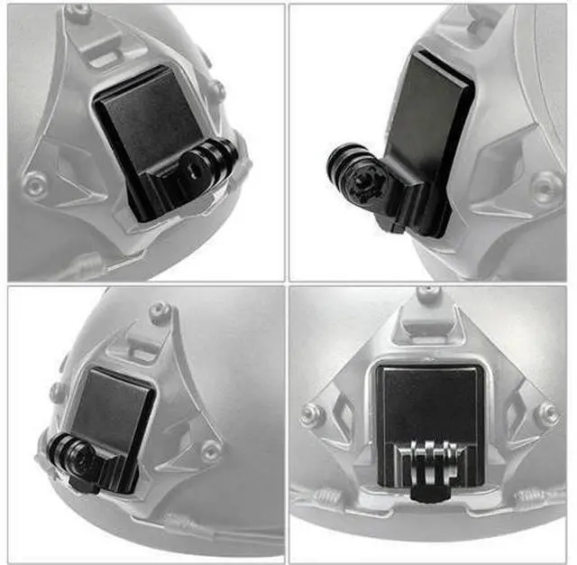 Main image of Metal Action Camera Helmet Holder Quick Release Fixing Mount Clip for Gopro Hero