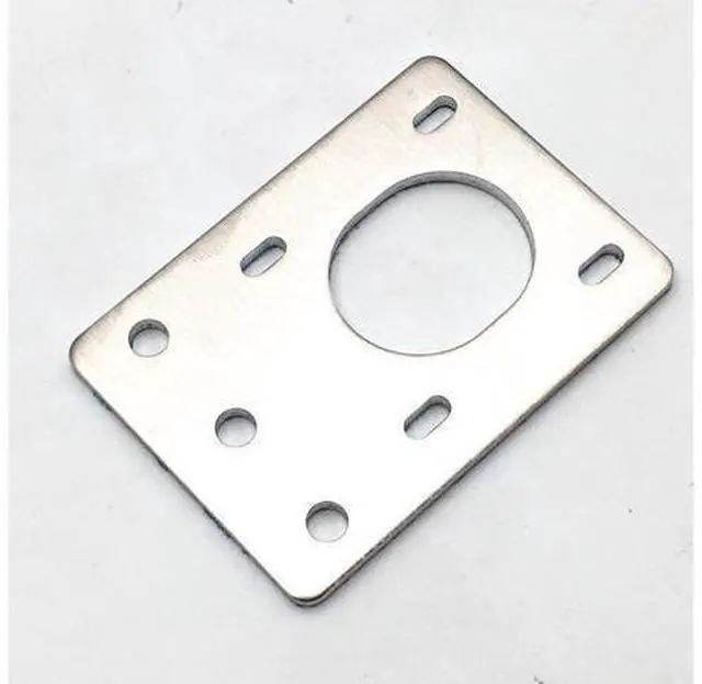 Main image of Funssor aluminum NEMA 17 Stepper Motor Mounting Plate adjustable 42 motor Fixing Bracket For Reprap CNC 2020 Profiles D-bot core