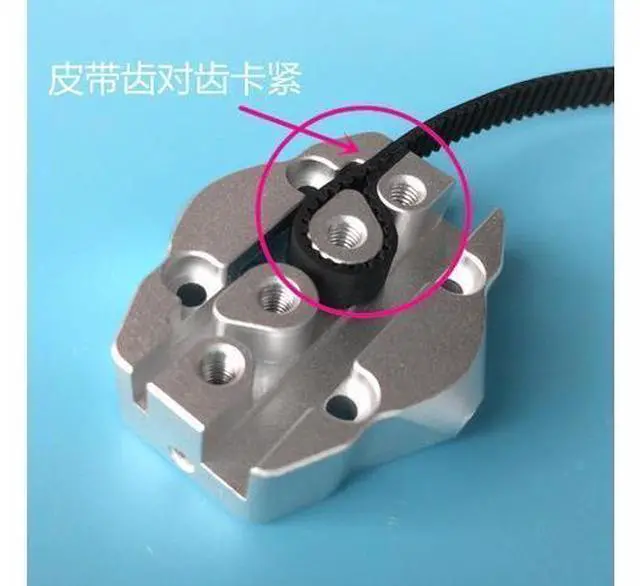 Main image of funssor 1pc 3D printer parts Upgraded all metal Delta Pulley Slider for 3D Printer M3 Kossel Tackle