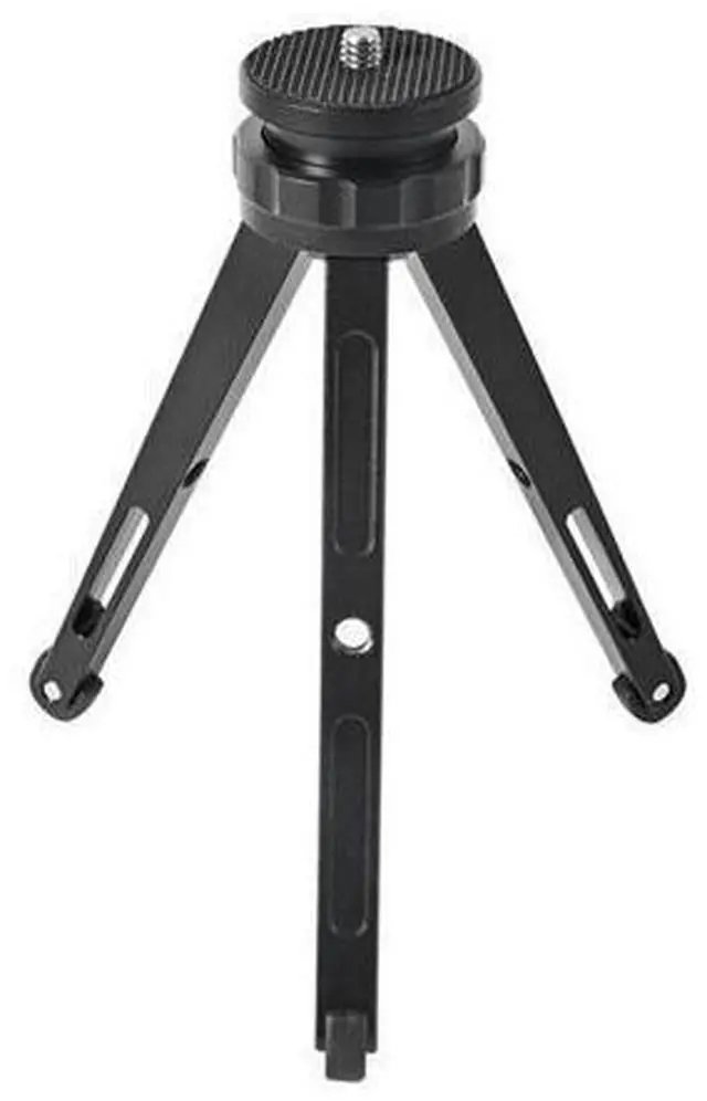 Alt view image 3 of 4 - Mini Tripod Stand Base Aluminum Alloy Multi-Angle Adjustment Tripod for Slr Camera/Smartphone/Ball Head/Monopods
