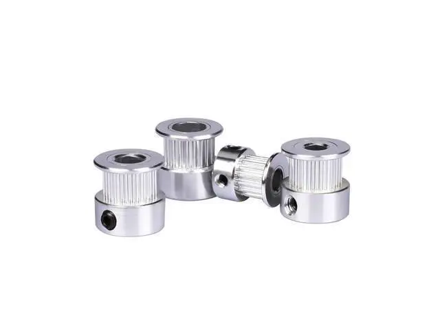 Alt view image 2 of 3 - 3D Printer Parts GT2 Timing Pulley 20 teeth Bore 5mm Alumium fit for GT2 Timing belt Width 6mm RepRap 3D Printer