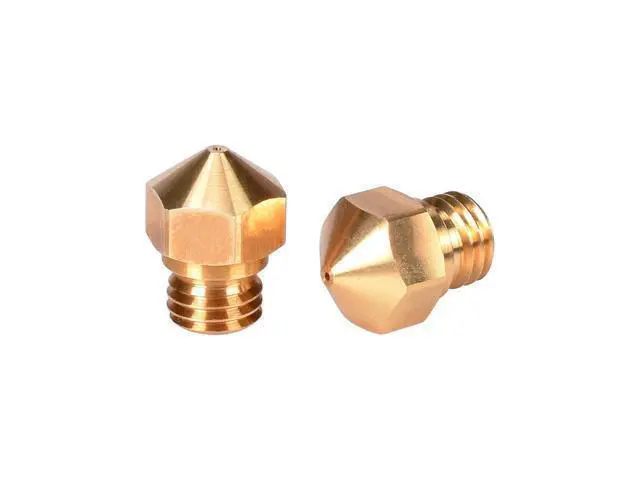 Alt view image 3 of 4 - Embout en laiton pour imprimante 3D, filetage de 1.75mm, embout en laiton MK10, pièces pour imprimante 3d, Filament j-head Ender3, haute qualité