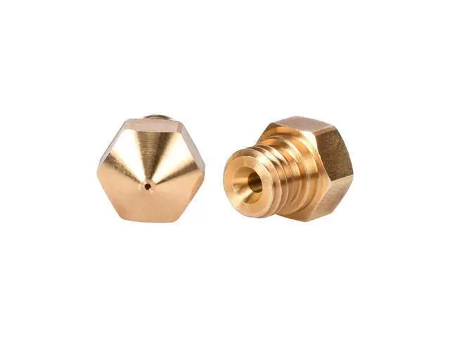 Alt view image 4 of 4 - Embout en laiton pour imprimante 3D, filetage de 1.75mm, embout en laiton MK10, pièces pour imprimante 3d, Filament j-head Ender3, haute qualité