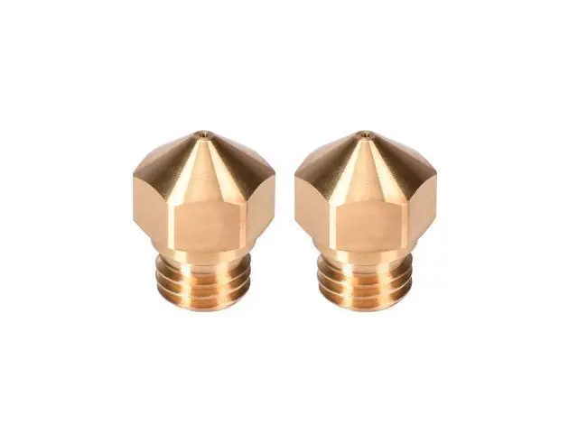 Alt view image 2 of 4 - Embout en laiton pour imprimante 3D, filetage de 1.75mm, embout en laiton MK10, pièces pour imprimante 3d, Filament j-head Ender3, haute qualité