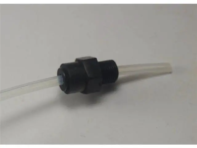Alt view image 3 of 3 - Funssor 5pcs Black Color M10 threaded bowden coupling(1.75mm filament) for 2*4 m tube