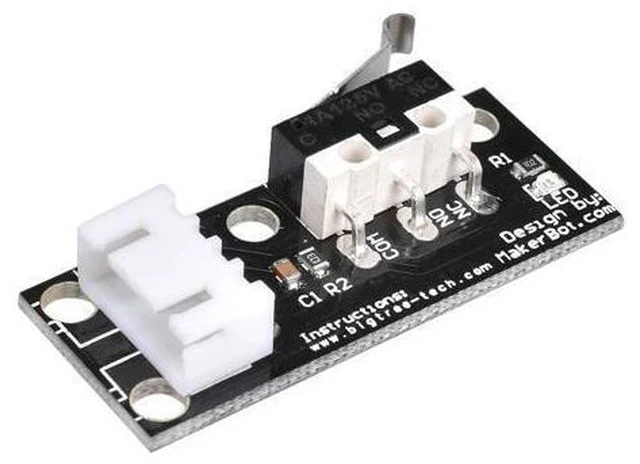Alt view image 3 of 3 - 5pcs High wuality Black Mechanical Endstop without the wheel For Reprap ramps 1.4 3D printer With independent packing