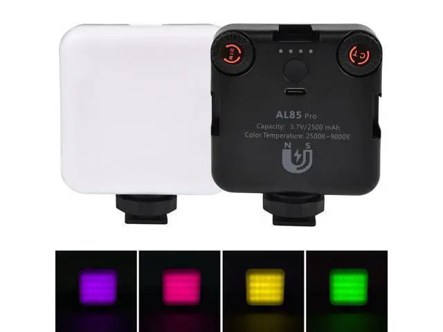 Alt view image 2 of 4 - AL85 Pro Mini RGB Light Led Camera Lights with Clamp Mount Photography Lighting Panel Lamp Rgb Atmosphere Lamps 2500-9000K