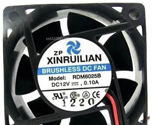 Main image of Para RDM6025B 12V 0.10A 6CM 6025 2 líneas ventilador de refrigeración envío gratis