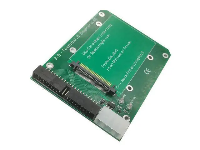 Main image of Micro disque dur de Toshiba, adaptateur IDE 1.8, 50 broches, 3.5 "à 1.8", 40 broches