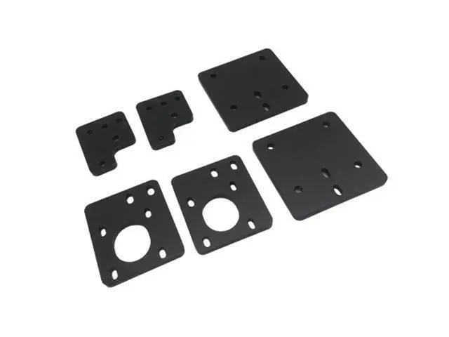 Alt view image 3 of 3 - Funssor upgrade kit Tronxy X5S aluminum alloy gantry plate Z motor enforced mount motor/idler mount gantry plate