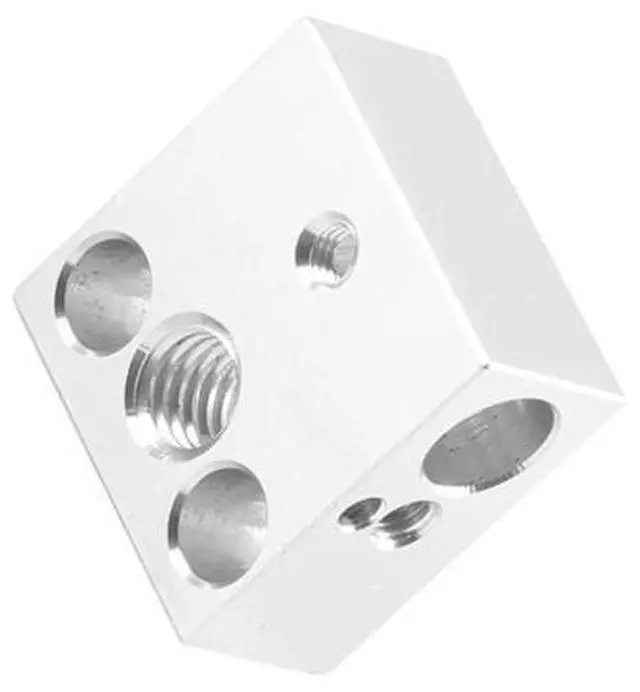 Alt view image 3 of 3 - CREALITY 3D Printer Parts 4Pcs/Lot Heated Heating Block For CR-10 V2/CR-10 V3/SV04/SV03/CR-10S Printer
