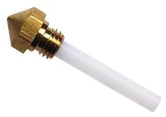 Main image of 2pcs replacement nozzle with PTFE for QIDI TECH X-MAX X-Plus X-Pro 3D pritner parts