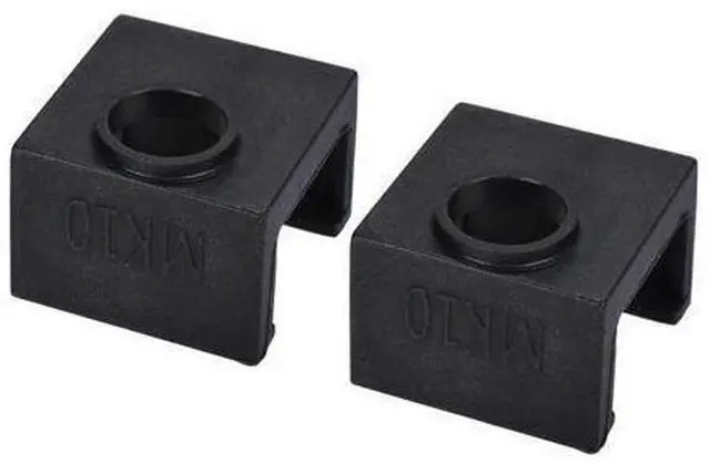 Main image of 3D Printer Parts MK10 Silicone Sock Fit MK10 Aluminum Block Reprap J-head Hotend Extruder Heated Blcok Heater Block Cover