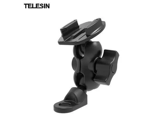 Alt view image 2 of 4 - Rear-View Mirror Bracket 360 Rotation Quick Release for Gopro Hero 9 8 7 6 5 Action Camera Motorcycle Anti-Shake Mount