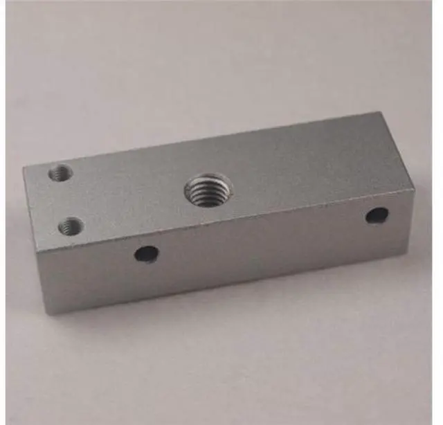 Main image of funssorReplicator 2 3D printer MK8 single extruder Bar Mount hotend bar aluminum alloy Metal Bar Mount heater block