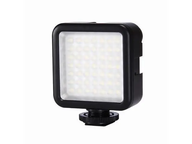 Alt view image 2 of 4 - Jumpflash LED-D49 Mini 49 LED Ultra Right Dimmable Camera Mobile Fill Light