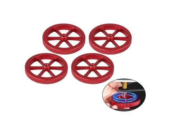 Alt view image 4 of 6 - 4PCS CREALITY Hotbed Leveling Nut Heated Bed Adjustment Nut 3D Printer Parts For Ender-3 Ender-5 CR-10 CR10S PRO Heatbed