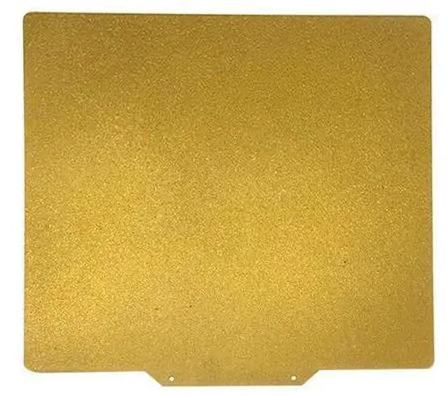 Main image of V0 V0.1 One Sided Textured Powder Coated PEI Spring Steel Build Plate 120x120mm For 3D Printer Parts
