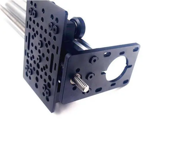 Alt view image 2 of 3 - Funssor NEMA 17 and 23 stepper motor Reduction Stand Off Plate for upgrade OX CNC and 2060 v-slot actuator kit