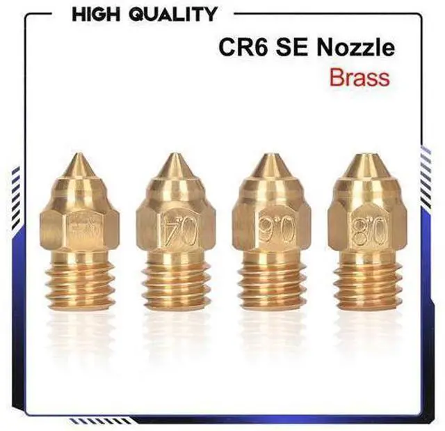 Main image of CR6 SE Nozzle 0.4MM 1.75MM M6 Thread 3D Printer Parts For CR6-SE Hotend Ender 3 Serier Extruder Upgrade Kits