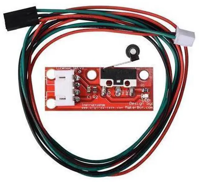 Alt view image 2 of 3 - 3D Prnter parts Mechanical Endstop without& with the wheel For Reprap ramps 1.4 3D printer With independent packing