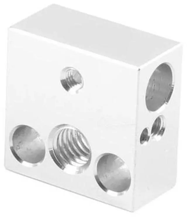 Main image of CREALITY 3D Printer Parts 2Pcs/Lot Heated Heating Block For CR-10 V2/CR-10 V3/SV04/SV03/CR-10S Printer