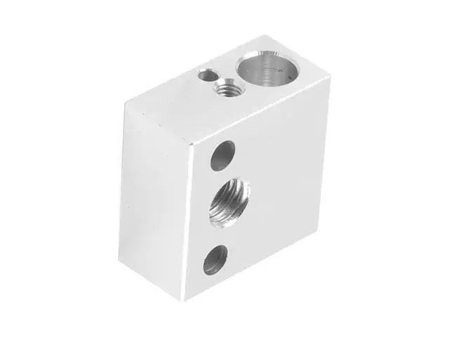 Alt view image 3 of 3 - CREALITY 3D Printer Parts 2Pcs/Lot Heated Heating Block For CR-10 V2/CR-10 V3/SV04/SV03/CR-10S Printer