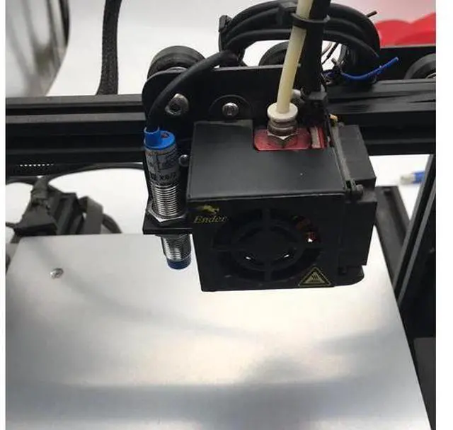 Alt view image 2 of 3 - funssor CR-10/Tornado 3D printer Metal aluminum auto leveling mount LJ12A3-4-Z/BX inductive proximity sensor Bracket