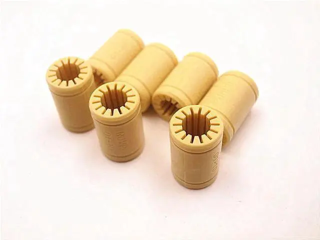 Alt view image 3 of 3 - Funssor 7pcs 3D Printer Solid Polymer LM10UU Bearing 10mm shaft Drylin RJ4JP-01-10 for Prusa 3D Printer RepRap Flashforge