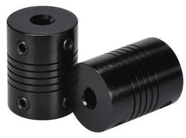 Alt view image 3 of 3 - BIQU CNC Shaft Coupling Aluminium flexible 5/8mm diameter Stepper Motor Coupler for 3D printer part