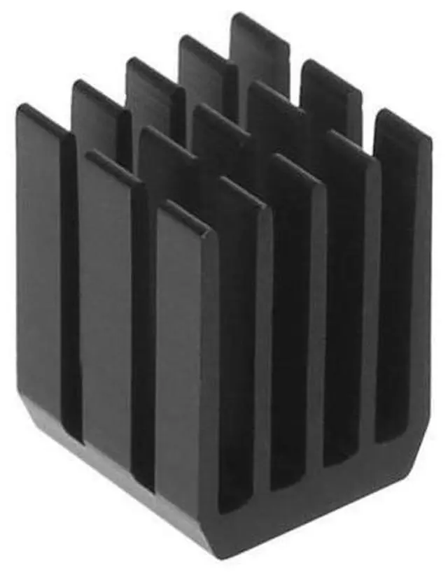 Main image of Mini dissipateur thermique en aluminium, 5 pièces, ailette de refroidissement pour moteur pas à pas, contrôleur d'imprimante 3D
