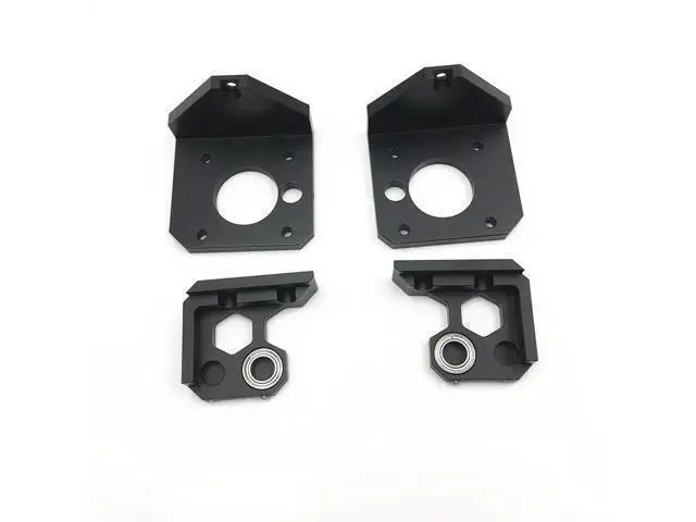 Alt view image 4 of 6 - Prusa i3 MK3 3D printer upgrade aluminum Z mount kit metal Z axis bottom motor mount Z axis top kit