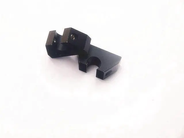 Main image of Funssor 4pcs Black anodized aluminum Y holder for Prusa i3 MK3 3D printer parts metal 8mm smooth rod holder