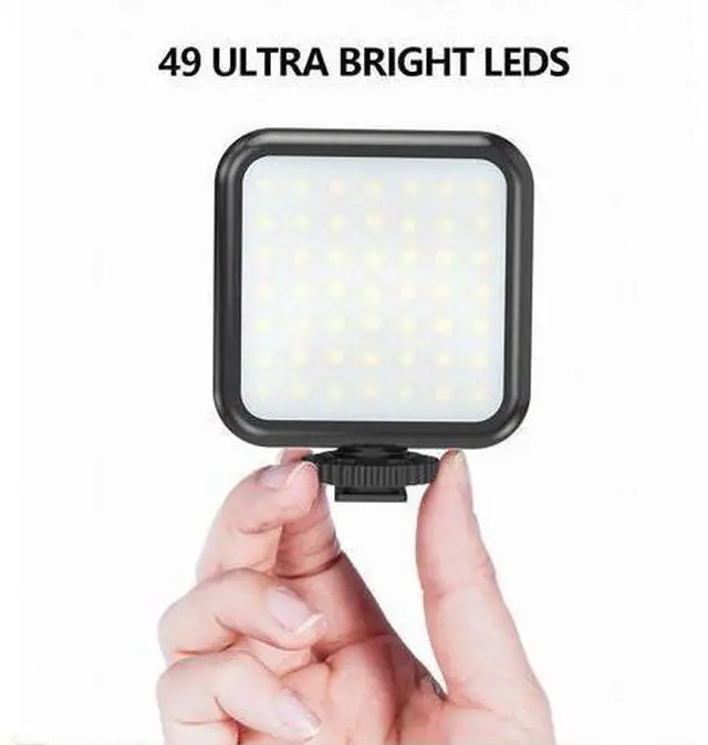 Main image of Jumpflash LED-L49R Mini Soft Light Diffuser 49 LED Camera Lamp Triple Cold Shoe
