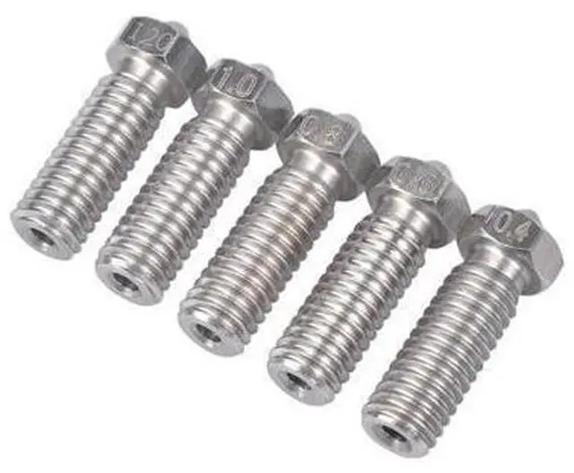 Alt view image 3 of 3 - 10pcs 3D Printer Parts Volcano Nozzle Stainless Steel M6 Nozzle Extra 0.4mm/0.6mm/0.8mm/1.0/1.2mm for 1.75/3.0mm filament