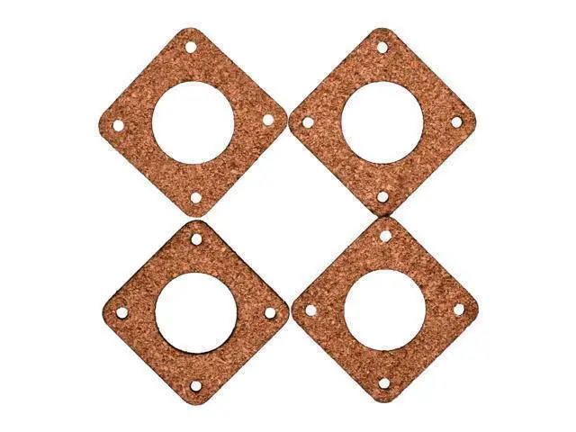 Alt view image 2 of 3 - 1/5pcs Nema 17 Stepper Motor Damper 3mm thickness Cork Gasket Damper Nema17 42 Stepper / Isolator for 3D Printer