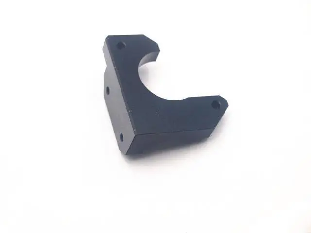 Alt view image 3 of 3 - Funssor i3 MK3 size black aluminum alloy Y axis stepper motor holder for Prusa i3 MK3 3D printer upgrade parts