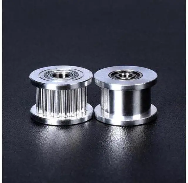 Alt view image 3 of 3 - GT2 Idler Timing Pulley 20 Tooth With/without Teeth Wheel Bore 3/4/5mm 3D Printer Parts For Prusa i3 MK3 GT2 Belt