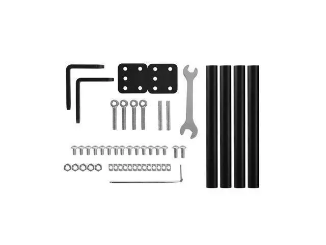 Alt view image 2 of 3 - 3D Printer Parts Supporting Pull Rod Kit Aluminum Alloy Tie Rod Set Compatible with Creality Ender-3/Ender-3S/Ender-3 Pro