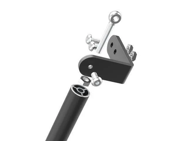 Alt view image 3 of 3 - 3D Printer Parts Supporting Pull Rod Kit Aluminum Alloy Tie Rod Set Compatible with Creality Ender-3/Ender-3S/Ender-3 Pro
