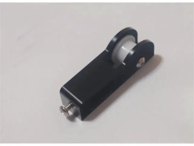 Alt view image 3 of 3 - funssor 3D printer parts black aluminum alloy Metal timing belt tensioner Y axis timing belt adjustable Y-idler