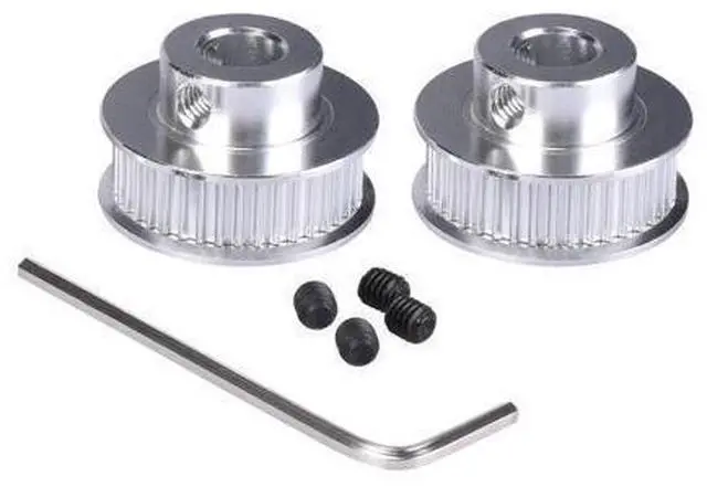 Main image of GT2 Timing Pulley 60 Teeth Wheel belt gear width 6mm Inner hole 5&8mm 2GT pulley for 3D printer accessories