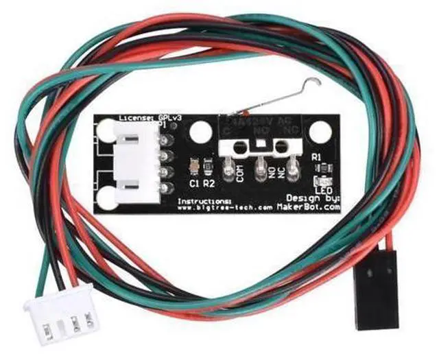 Alt view image 2 of 3 - 1pcs Black Mechanical Endstop without the wheel For Reprap ramps 1.4 3D printer With independent packing