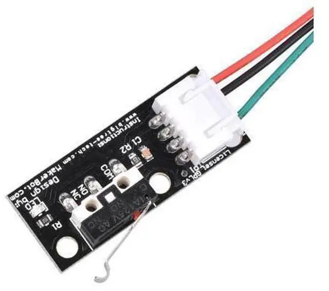 Alt view image 3 of 3 - 1pcs Black Mechanical Endstop without the wheel For Reprap ramps 1.4 3D printer With independent packing