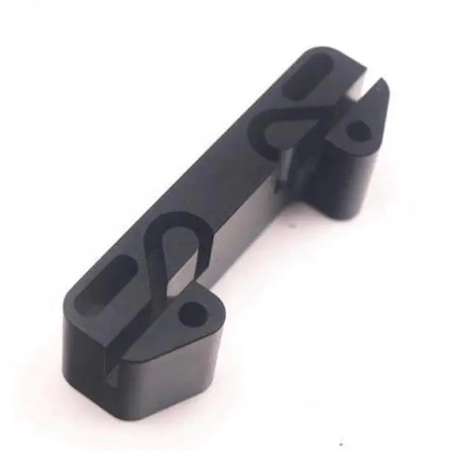 Main image of Funssor black anodized aluminum Anet A8 X-Axis Tensioner Fixator and Tensioner for X-Belt