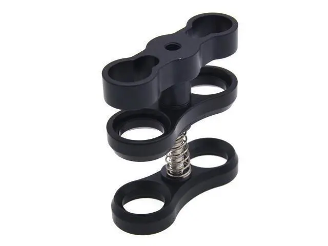 Alt view image 3 of 4 - Underwater Diving Ball Joint Connector Clamp Mount Butterfly Arm For Gopro 9 8 7