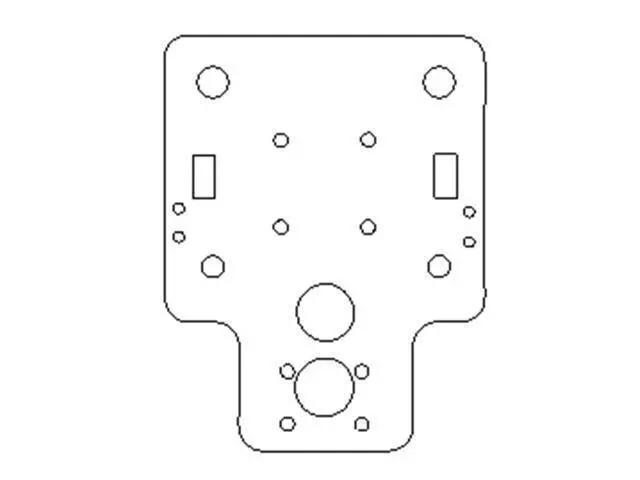 Alt view image 3 of 3 - Funssor HE3D/Tarantula I3 metal aluminum alloy X axis carriage plate MGN12H upgrade for HE3D EI3/Tarantula I3 3d printer