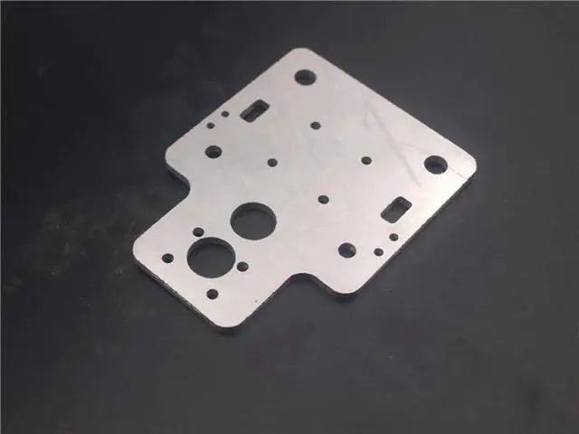 Alt view image 2 of 3 - Funssor HE3D/Tarantula I3 metal aluminum alloy X axis carriage plate MGN12H upgrade for HE3D EI3/Tarantula I3 3d printer