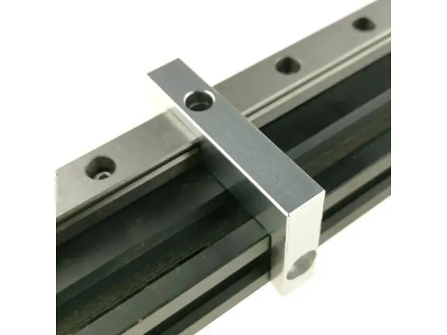Alt view image 3 of 3 - Funssor 1pc 2020 2040 profile aluminum fixing block MGN12 linear guide block for BLV Ender-3 printer parts