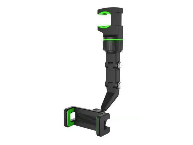 Alt view image 2 of 4 - Universal Car Rearview Mirror Phone Holder Multi-Function Gps Seat Bracket Cell Phone Clamp